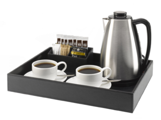 hotel coffee tea tray