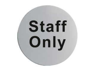 doorsign-staff-only