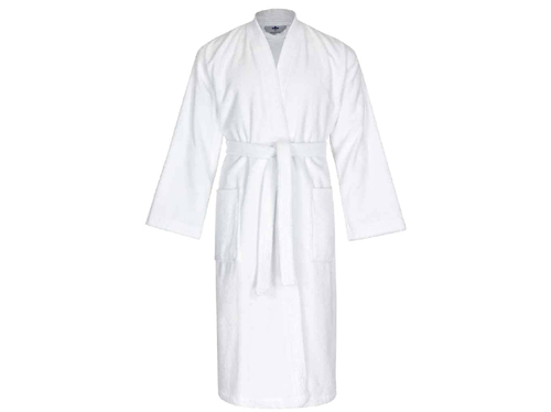 white kimono gown